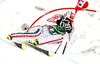 Thomas Fanara of France skiing in first run of Men giant slalom race of Audi FIS alpine skiing World Cup in Soelden, Austria. First giant slalom race of Men Audi FIS Alpine skiing World Cup 2010-11, was held on Sunday, 24th of October 2010, on Rettenbach glacier above Soelden, Austria.
