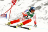 Kalle Palander of Finland skiing in first run of Men giant slalom race of Audi FIS alpine skiing World Cup in Soelden, Austria. First giant slalom race of Men Audi FIS Alpine skiing World Cup 2010-11, was held on Sunday, 24th of October 2010, on Rettenbach glacier above Soelden, Austria.
