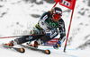 Leif Kristian Haugen of Norway skiing in first run of Men giant slalom race of Audi FIS alpine skiing World Cup in Soelden, Austria. First giant slalom race of Men Audi FIS Alpine skiing World Cup 2010-11, was held on Sunday, 24th of October 2010, on Rettenbach glacier above Soelden, Austria.
