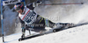 SVINDAL Aksel Lund (NOR)  attacks a control gate whilst competing in  the FIS alpine skiing world cup giant slalom race on the Bellevarde race piste Val dIsere.
