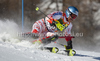  PALANDER Kalle FIN  attacks a control gate whilst competing in the FIS alpine skiing world cup slalom race on the Bellevarde race piste Val dIsere.
