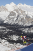Ivica Kostelic of Croatia skiing in second training of Men downhill race of Audi FIS alpine skiing World Cup in Val Gardena, Italy. Second training of downhill race of Men Audi FIS Alpine skiing World Cup 2010-11, was held on Thursday, 16th of December 2010, on Saslong course in Val Gardena, Italy.
