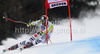 Second placed Stephan Keppler of Germany skiing in Men Super-G race of Audi FIS alpine skiing World Cup in Val Gardena, Italy. Super-G race of Men Audi FIS Alpine skiing World Cup 2010-11, was held on Friday, 17th of December 2010, on Saslong course in Val Gardena, Italy.
