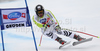 Second placed Stephan Keppler of Germany skiing in Men Super-G race of Audi FIS alpine skiing World Cup in Val Gardena, Italy. Super-G race of Men Audi FIS Alpine skiing World Cup 2010-11, was held on Friday, 17th of December 2010, on Saslong course in Val Gardena, Italy.
