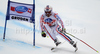 Adrien Theaux of France skiing in Men Super-G race of Audi FIS alpine skiing World Cup in Val Gardena, Italy. Super-G race of Men Audi FIS Alpine skiing World Cup 2010-11, was held on Friday, 17th of December 2010, on Saslong course in Val Gardena, Italy.
