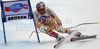 Third placed Erik Guay of Canada skiing in Men Super-G race of Audi FIS alpine skiing World Cup in Val Gardena, Italy. Super-G race of Men Audi FIS Alpine skiing World Cup 2010-11, was held on Friday, 17th of December 2010, on Saslong course in Val Gardena, Italy.

