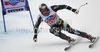Aksel Lund Svindal of Norway skiing in Men Super-G race of Audi FIS alpine skiing World Cup in Val Gardena, Italy. Super-G race of Men Audi FIS Alpine skiing World Cup 2010-11, was held on Friday, 17th of December 2010, on Saslong course in Val Gardena, Italy.
