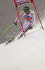 Yannick Bertrand of France skiing in Men Super-G race of Audi FIS alpine skiing World Cup in Val Gardena, Italy. Super-G race of Men Audi FIS Alpine skiing World Cup 2010-11, was held on Friday, 17th of December 2010, on Saslong course in Val Gardena, Italy.
