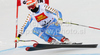 Patrik Jaerbyn of Sweden skiing in Men downhill race of Audi FIS alpine skiing World Cup in Val Gardena, Italy. Downhill race of Men Audi FIS Alpine skiing World Cup 2010-11, was held on Saturday, 18th of December 2010, on Saslong course in Val Gardena, Italy.
