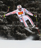 Adrien Theaux of France skiing in Men downhill race of Audi FIS alpine skiing World Cup in Val Gardena, Italy. Downhill race of Men Audi FIS Alpine skiing World Cup 2010-11, was held on Saturday, 18th of December 2010, on Saslong course in Val Gardena, Italy.
