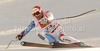 Winner Silvan Zurbriggen of Switzerland skiing in Men downhill race of Audi FIS alpine skiing World Cup in Val Gardena, Italy. Downhill race of Men Audi FIS Alpine skiing World Cup 2010-11, was held on Saturday, 18th of December 2010, on Saslong course in Val Gardena, Italy.
