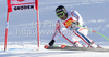Yannick Bertrand of France skiing in Men downhill race of Audi FIS alpine skiing World Cup in Val Gardena, Italy. Downhill race of Men Audi FIS Alpine skiing World Cup 2010-11, was held on Saturday, 18th of December 2010, on Saslong course in Val Gardena, Italy.
