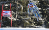 Gasper Markic of Slovenia skiing in Men downhill race of Audi FIS alpine skiing World Cup in Val Gardena, Italy. Downhill race of Men Audi FIS Alpine skiing World Cup 2010-11, was held on Saturday, 18th of December 2010, on Saslong course in Val Gardena, Italy.
