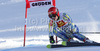 Andrej Krizaj of Slovenia skiing in Men downhill race of Audi FIS alpine skiing World Cup in Val Gardena, Italy. Downhill race of Men Audi FIS Alpine skiing World Cup 2010-11, was held on Saturday, 18th of December 2010, on Saslong course in Val Gardena, Italy.
