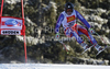 Ed Drake of Great Britain skiing in Men downhill race of Audi FIS alpine skiing World Cup in Val Gardena, Italy. Downhill race of Men Audi FIS Alpine skiing World Cup 2010-11, was held on Saturday, 18th of December 2010, on Saslong course in Val Gardena, Italy.
