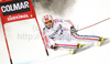 Thomas Fanara of France skiing in first run of Men giant slalom race of Audi FIS alpine skiing World Cup in Alta Badia, Italy. Giant slalom race of Men Audi FIS Alpine skiing World Cup 2010-11, was held on Sunday, 20th of December 2010, on Gran Risa course in Alta Badia, Italy.

