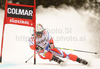 Ondrej Bank of Czech skiing in first run of Men giant slalom race of Audi FIS alpine skiing World Cup in Alta Badia, Italy. Giant slalom race of Men Audi FIS Alpine skiing World Cup 2010-11, was held on Sunday, 20th of December 2010, on Gran Risa course in Alta Badia, Italy.
