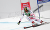 Kathrin Zettel of Austria skiing in first run of Women giant slalom race of Audi FIS alpine skiing World Cup in Semmering, Austria. Giant slalom race of Women Audi FIS Alpine skiing World Cup 2010-11, was held on Tuesday, 28th of December 2010, in Semmering, Austria.
