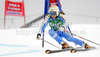 Maria Pietilae-Holmner of Sweden skiing in first run of Women giant slalom race of Audi FIS alpine skiing World Cup in Semmering, Austria. Giant slalom race of Women Audi FIS Alpine skiing World Cup 2010-11, was held on Tuesday, 28th of December 2010, in Semmering, Austria.
