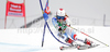 Fabienne Suter of Switzerland skiing in first run of Women giant slalom race of Audi FIS alpine skiing World Cup in Semmering, Austria. Giant slalom race of Women Audi FIS Alpine skiing World Cup 2010-11, was held on Tuesday, 28th of December 2010, in Semmering, Austria.
