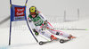 Nicole Hosp of Austria skiing in first run of Women giant slalom race of Audi FIS alpine skiing World Cup in Semmering, Austria. Giant slalom race of Women Audi FIS Alpine skiing World Cup 2010-11, was held on Tuesday, 28th of December 2010, in Semmering, Austria.
