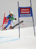 Lisa Magdalena Agerer of Italy skiing in first run of Women giant slalom race of Audi FIS alpine skiing World Cup in Semmering, Austria. Giant slalom race of Women Audi FIS Alpine skiing World Cup 2010-11, was held on Tuesday, 28th of December 2010, in Semmering, Austria.
