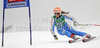 Sara Hector of Sweden skiing in first run of Women giant slalom race of Audi FIS alpine skiing World Cup in Semmering, Austria. Giant slalom race of Women Audi FIS Alpine skiing World Cup 2010-11, was held on Tuesday, 28th of December 2010, in Semmering, Austria.
