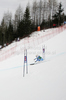 Maria Pietilae-Holmner of Sweden skiing in first run of Women giant slalom race of Audi FIS alpine skiing World Cup in Semmering, Austria. Giant slalom race of Women Audi FIS Alpine skiing World Cup 2010-11, was held on Tuesday, 28th of December 2010, in Semmering, Austria.

