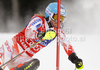 Tanja Poutiainen of Finland skiing in first run of Women slalom race of Audi FIS alpine skiing World Cup in Semmering, Austria. Slalom race of Women Audi FIS Alpine skiing World Cup 2010-11, was held on Wednesday, 29th of December 2010, in Semmering, Austria.
