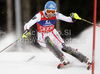 Marlies Schild of Austria skiing in first run of Women slalom race of Audi FIS alpine skiing World Cup in Semmering, Austria. Slalom race of Women Audi FIS Alpine skiing World Cup 2010-11, was held on Wednesday, 29th of December 2010, in Semmering, Austria.
