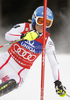 Marlies Schild of Austria skiing in first run of Women slalom race of Audi FIS alpine skiing World Cup in Semmering, Austria. Slalom race of Women Audi FIS Alpine skiing World Cup 2010-11, was held on Wednesday, 29th of December 2010, in Semmering, Austria.
