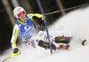 Christina Geiger of Germany skiing in first run of Women slalom race of Audi FIS alpine skiing World Cup in Semmering, Austria. Slalom race of Women Audi FIS Alpine skiing World Cup 2010-11, was held on Wednesday, 29th of December 2010, in Semmering, Austria.
