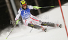 Nicole Hosp of Austria skiing in first run of Women slalom race of Audi FIS alpine skiing World Cup in Semmering, Austria. Slalom race of Women Audi FIS Alpine skiing World Cup 2010-11, was held on Wednesday, 29th of December 2010, in Semmering, Austria.
