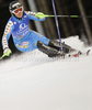 Anja Paerson of Sweden skiing in first run of Women slalom race of Audi FIS alpine skiing World Cup in Semmering, Austria. Slalom race of Women Audi FIS Alpine skiing World Cup 2010-11, was held on Wednesday, 29th of December 2010, in Semmering, Austria.
