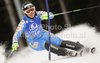 Anja Paerson of Sweden skiing in first run of Women slalom race of Audi FIS alpine skiing World Cup in Semmering, Austria. Slalom race of Women Audi FIS Alpine skiing World Cup 2010-11, was held on Wednesday, 29th of December 2010, in Semmering, Austria.
