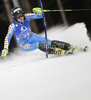 Therese Borssen of Sweden skiing in first run of Women slalom race of Audi FIS alpine skiing World Cup in Semmering, Austria. Slalom race of Women Audi FIS Alpine skiing World Cup 2010-11, was held on Wednesday, 29th of December 2010, in Semmering, Austria.
