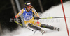 Anna Goodman of Canada skiing in first run of Women slalom race of Audi FIS alpine skiing World Cup in Semmering, Austria. Slalom race of Women Audi FIS Alpine skiing World Cup 2010-11, was held on Wednesday, 29th of December 2010, in Semmering, Austria.
