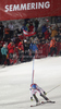 Winner Marlies Schild of Austria in finish of second run of Women slalom race of Audi FIS alpine skiing World Cup in Semmering, Austria. Slalom race of Women Audi FIS Alpine skiing World Cup 2010-11, was held on Wednesday, 29th of December 2010, in Semmering, Austria.
