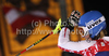 Winner Marlies Schild of Austria reacts in finish of second run of Women slalom race of Audi FIS alpine skiing World Cup in Semmering, Austria. Slalom race of Women Audi FIS Alpine skiing World Cup 2010-11, was held on Wednesday, 29th of December 2010, in Semmering, Austria.
