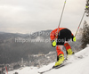 Tanja Poutiainen of Finland skiing during training session which was held in Tarvisio, Italy, on Sunday, 2nd of January 2011.
