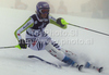 Maria Riesch of Germany skiing in first run of Women slalom race of Audi FIS alpine skiing World Cup in Zagreb, Croatia. Slalom race of Women Audi FIS Alpine skiing World Cup 2010-11, was held on Tuesday, 4th of January 2011, in Sljeme above Zagreb, Croatia.
