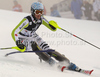 Susanne Riesch of Germany skiing in first run of Women slalom race of Audi FIS alpine skiing World Cup in Zagreb, Croatia. Slalom race of Women Audi FIS Alpine skiing World Cup 2010-11, was held on Tuesday, 4th of January 2011, in Sljeme above Zagreb, Croatia.
