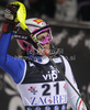 Second placed Manuela Moelgg of Italy reacts in finish of second run of Women slalom race of Audi FIS alpine skiing World Cup in Zagreb, Croatia. Slalom race of Women Audi FIS Alpine skiing World Cup 2010-11, was held on Tuesday, 4th of January 2011, in Sljeme above Zagreb, Croatia.
