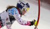 Lindsey Vonn of USA skiing in first run of Women slalom race of Audi FIS alpine skiing World Cup in Zagreb, Croatia. Slalom race of Women Audi FIS Alpine skiing World Cup 2010-11, was held on Tuesday, 4th of January 2011, in Sljeme above Zagreb, Croatia.
