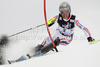 Julien Lizeroux of France skiing in first run of Men slalom race of Audi FIS alpine skiing World Cup in Zagreb, Croatia. Slalom race of Men Audi FIS Alpine skiing World Cup 2010-11, was held on Thursday, 6th of January 2011, in Sljeme above Zagreb, Croatia.
