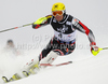 Ivica Kostelic of Croatia skiing in first run of Men slalom race of Audi FIS alpine skiing World Cup in Zagreb, Croatia. Slalom race of Men Audi FIS Alpine skiing World Cup 2010-11, was held on Thursday, 6th of January 2011, in Sljeme above Zagreb, Croatia.
