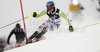 Felix Neureuther of Germany skiing in first run of Men slalom race of Audi FIS alpine skiing World Cup in Zagreb, Croatia. Slalom race of Men Audi FIS Alpine skiing World Cup 2010-11, was held on Thursday, 6th of January 2011, in Sljeme above Zagreb, Croatia.
