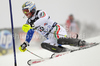 Giuliano Razzoli of Italy skiing in first run of Men slalom race of Audi FIS alpine skiing World Cup in Zagreb, Croatia. Slalom race of Men Audi FIS Alpine skiing World Cup 2010-11, was held on Thursday, 6th of January 2011, in Sljeme above Zagreb, Croatia.
