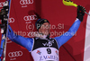 Third placed Mattias Hargin of Sweden celebrates his medal won in Men slalom race of Audi FIS alpine skiing World Cup in Zagreb, Croatia. Slalom race of Men Audi FIS Alpine skiing World Cup 2010-11, was held on Thursday, 6th of January 2011, in Sljeme above Zagreb, Croatia.
