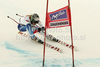 Lara Gut of Switzerland skiing in the Women Super G race of FIS Audi Alpine World cup Altenmarkt-Zauchensee in Zauchensee, Austria. Super G race of FIS Audi Alpine World cup in season 2010 / 2011 was held on Sunday, 9th of January 2011 on Kaelberloch race track at Zauchensee, Austria.
